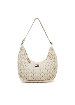 Torebka Tommy Jeans Tjw Urban Quilted AW0AW17546 Beżowy ze sklepu eobuwie.pl w kategorii Listonoszki - zdjęcie 183775658