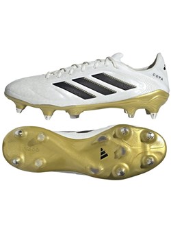 Buty piłkarskie adidas Copa Pure Iii Elite Sg JQ1777 białe ze sklepu ButyModne.pl w kategorii Buty sportowe męskie - zdjęcie 183777985