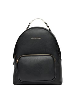 Tommy Hilfiger Plecak Th Logotape Backpack AW0AW17471 Czarny ze sklepu MODIVO w kategorii Plecaki - zdjęcie 183778395