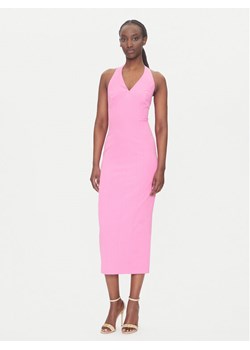 ACCESS FASHION Sukienka elegancka 53-3403 Różowy Regular Fit ze sklepu MODIVO w kategorii Sukienki - zdjęcie 183778456