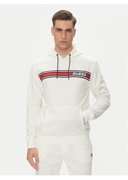 Guess Bluza New Korbin Z4BQ30 FL04Q Biały Regular Fit ze sklepu MODIVO w kategorii Bluzy męskie - zdjęcie 183778468