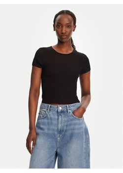 HUGO Bluzka Slevetta 50538232 Czarny Slim Fit ze sklepu MODIVO w kategorii Bluzki damskie - zdjęcie 183778619