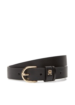 Tommy Hilfiger Pasek Damski Essential Effortless 2.5 Go AW0AW16836 Czarny ze sklepu MODIVO w kategorii Paski damskie - zdjęcie 183778767
