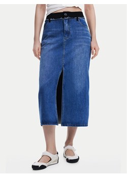 Desigual Spódnica jeansowa 25SWFD02 Niebieski Regular Fit ze sklepu MODIVO w kategorii Spódnice - zdjęcie 183778769