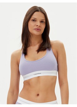 Calvin Klein Underwear Biustonosz top LV00QF8018 Fioletowy ze sklepu MODIVO w kategorii Biustonosze - zdjęcie 183778817