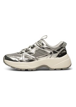 WODEN Sneakersy &quot;Sif Metallic&quot; w kolorze srebrnym ze sklepu Limango Polska w kategorii Buty sportowe damskie - zdjęcie 183781819