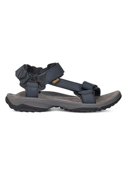 Teva Skórzane sandały trekkingowe &quot;Terra Fi Life&quot; w kolorze granatowym ze sklepu Limango Polska w kategorii Sandały męskie - zdjęcie 183781875
