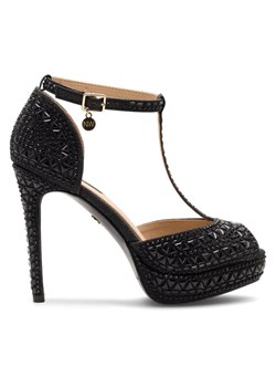 Sandały Nine West NISA SY015-1NW Czarny ze sklepu eobuwie.pl w kategorii Sandały damskie - zdjęcie 183781917