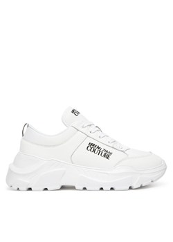 Sneakersy Versace Jeans Couture 78YA3SC1 Biały ze sklepu eobuwie.pl w kategorii Buty sportowe męskie - zdjęcie 183781948