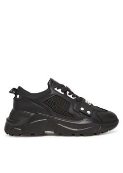 Sneakersy Versace Jeans Couture 78YA3SC4 Czarny ze sklepu eobuwie.pl w kategorii Buty sportowe męskie - zdjęcie 183781956