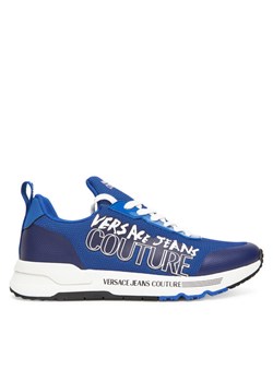 Versace Jeans Couture Sneakersy 78YA3SA9 Niebieski ze sklepu MODIVO w kategorii Buty sportowe męskie - zdjęcie 183782409