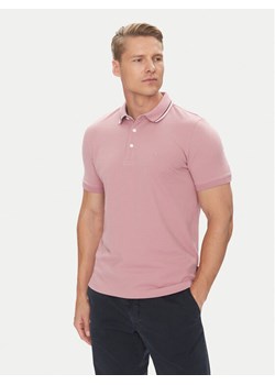 Pierre Cardin Polo C5 21374.2112 Różowy Regular Fit ze sklepu MODIVO w kategorii T-shirty męskie - zdjęcie 183782499