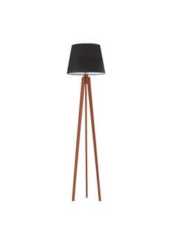 Drewniana lampa podłogowa na 3 nogach CURACAO VELUR ze sklepu Lysne w kategorii Lampy podłogowe - zdjęcie 183783378