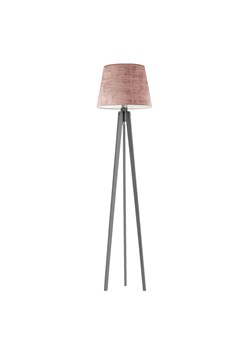 Drewniana lampa podłogowa na trójnogu CURACAO VELUR z drewna sosnowego ze sklepu Lysne w kategorii Lampy podłogowe - zdjęcie 183783387