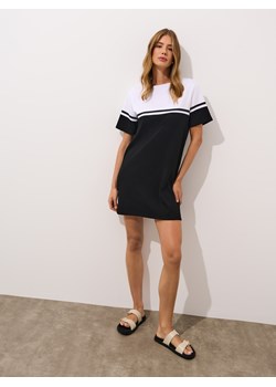 Mohito - Sukienka mini z krótkim rękawem - biały ze sklepu Mohito w kategorii Sukienki - zdjęcie 183783595