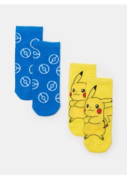 Sinsay - Skarpetki 2 pack Pokémon - wielobarwny ze sklepu Sinsay w kategorii Skarpetki dziecięce - zdjęcie 183784616