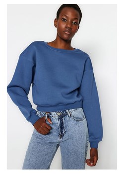 trendyol Bluza w kolorze niebieskim ze sklepu Limango Polska w kategorii Bluzy damskie - zdjęcie 183785677