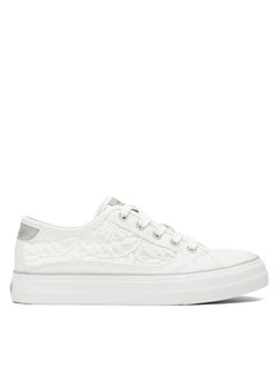 Sneakersy Mustang 1272-309 Biały ze sklepu eobuwie.pl w kategorii Trampki damskie - zdjęcie 183786488