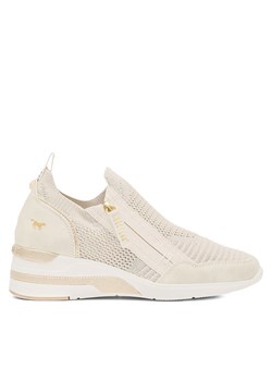Sneakersy Mustang 1378-401 Beżowy ze sklepu eobuwie.pl w kategorii Buty sportowe damskie - zdjęcie 183786497