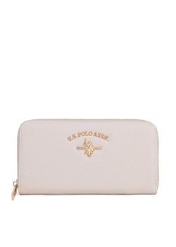 Portfel U.S. Polo Assn. WIUXT6207WVP Écru ze sklepu eobuwie.pl w kategorii Portfele damskie - zdjęcie 183786549