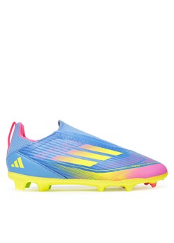 Buty do piłki nożnej adidas F50 League Laceless Firm/Multi-Ground IE3742 Granatowy ze sklepu eobuwie.pl w kategorii Buty sportowe dziecięce - zdjęcie 183786567