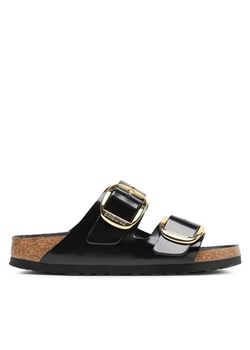 Klapki Birkenstock Arizona Big Buckle 1021476 Czarny ze sklepu eobuwie.pl w kategorii Klapki damskie - zdjęcie 183786577