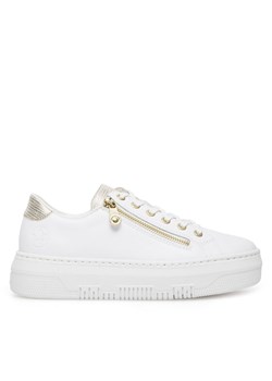 Sneakersy Rieker M1921-80 Biały ze sklepu eobuwie.pl w kategorii Trampki damskie - zdjęcie 183786638