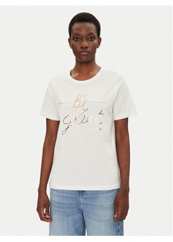 Fransa T-Shirt 20615334 Biały Regular Fit ze sklepu MODIVO w kategorii Bluzki damskie - zdjęcie 183788248