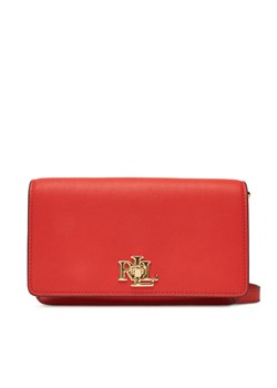 LAUREN RALPH LAUREN Torebka Turn-Lock 432915377011 Pomarańczowy ze sklepu MODIVO w kategorii Kopertówki - zdjęcie 183788259
