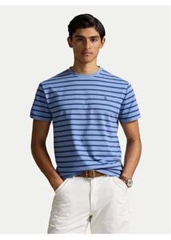 Polo Ralph Lauren T-Shirt 710938134009 Niebieski Custom Slim Fit ze sklepu MODIVO w kategorii T-shirty męskie - zdjęcie 183788305