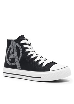 Marvel Trampki 100-BP40-SS23-299D100 Czarny ze sklepu MODIVO w kategorii Trampki dziecięce - zdjęcie 183788417