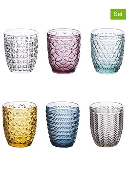 Villa d´Este Szklanki (6 szt.) "Geometrie" w różnych kolorach - 320 ml - id: 16987953 - marki Villa D'este - 183803127 Villa d´Este Szklanki (6 szt.) "Geometrie" w różnych kolorach - 320 ml ze sklepu Limango Polska w kategorii Szklanki - zdjęcie 183803127