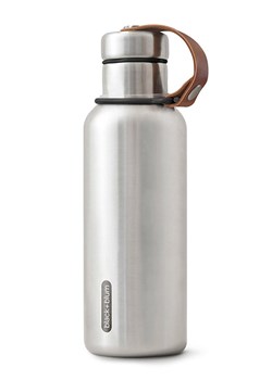 Black+Blum Butelka termiczna w kolorze srebrno-czarnym - 500 ml ze sklepu Limango Polska w kategorii Bidony i butelki - zdjęcie 183803288