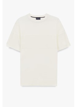 T SHIRT TENNIS CLUB 117 ECRU Z WISKOZY ze sklepu Recman w kategorii T-shirty męskie - zdjęcie 183804337