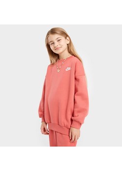 NIKE BLUZA G NSW CLUB FLC OVRSZD CREW LBR G ze sklepu JD Sports  w kategorii Bluzy dziewczęce - zdjęcie 183804615