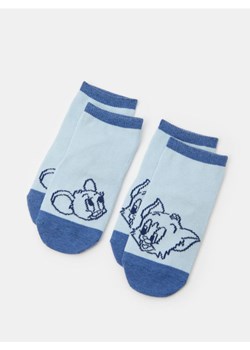 Sinsay - Skarpetki antypoślizgowe 2 pack Tom & Jerry Core - wielobarwny ze sklepu Sinsay w kategorii Skarpetki dziecięce - zdjęcie 183804687