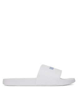 Klapki Tommy Hilfiger Hilfiger Print Tumble Pool Slide FM0FM05505 Biały ze sklepu eobuwie.pl w kategorii Klapki męskie - zdjęcie 183807335