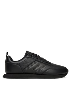 Sneakersy Calvin Klein Low Prof Runn Laceup Tape HM0HM01897 Czarny ze sklepu eobuwie.pl w kategorii Buty sportowe męskie - zdjęcie 183807339