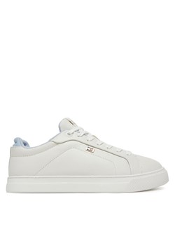Sneakersy Tommy Hilfiger Sporty Sneaker FW0FW08899 Biały ze sklepu eobuwie.pl w kategorii Buty sportowe damskie - zdjęcie 183807349