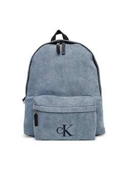 Plecak Calvin Klein Denim Backpack 40 LV04G3138G Błękitny ze sklepu eobuwie.pl w kategorii Plecaki - zdjęcie 183807365