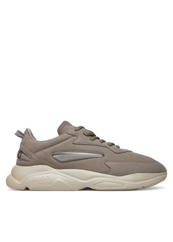 Sneakersy HUGO Leon 50548504 Szary ze sklepu eobuwie.pl w kategorii Buty sportowe męskie - zdjęcie 183807366