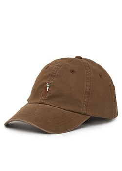 Czapka z daszkiem Polo Ralph Lauren 211954881005 Brązowy ze sklepu eobuwie.pl w kategorii Czapki z daszkiem damskie - zdjęcie 183807425