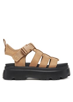 Sandały Ugg W Cora 1152698 Beżowy ze sklepu eobuwie.pl w kategorii Sandały damskie - zdjęcie 183807465