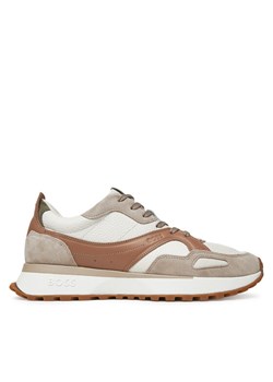 Sneakersy BOSS Jonah 50548782 Beżowy ze sklepu eobuwie.pl w kategorii Buty sportowe męskie - zdjęcie 183807468