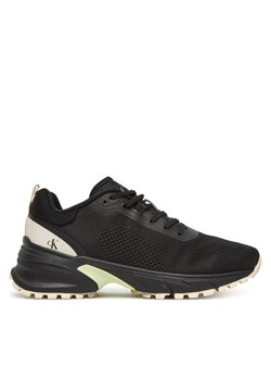 Sneakersy Calvin Klein Jeans Hike Runner Mg Tech YW0YW01856 Czarny ze sklepu eobuwie.pl w kategorii Buty sportowe damskie - zdjęcie 183807506