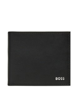 Duży Portfel Męski BOSS 50548811 Czarny ze sklepu eobuwie.pl w kategorii Portfele męskie - zdjęcie 183807516