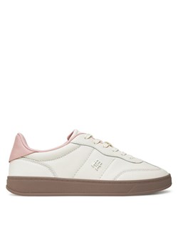 Sneakersy Tommy Hilfiger Th Premium Heritage Sneaker FW0FW08755 Écru ze sklepu eobuwie.pl w kategorii Buty sportowe damskie - zdjęcie 183807569