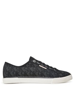 Tenisówki Calvin Klein Jeans Ess Vulc Low Mg Cv Mono YM0YM01368 Czarny ze sklepu eobuwie.pl w kategorii Trampki męskie - zdjęcie 183807576