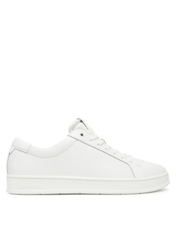 Sneakersy Calvin Klein Low Top Lace Up Lth HM0HM01971 Biały ze sklepu eobuwie.pl w kategorii Buty sportowe męskie - zdjęcie 183807678