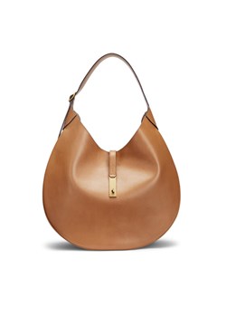 Torebka Polo Ralph Lauren 428867518002 Brązowy ze sklepu eobuwie.pl w kategorii Torebki hobo - zdjęcie 183807727